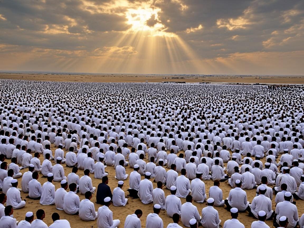 Pèlerins à Arafat